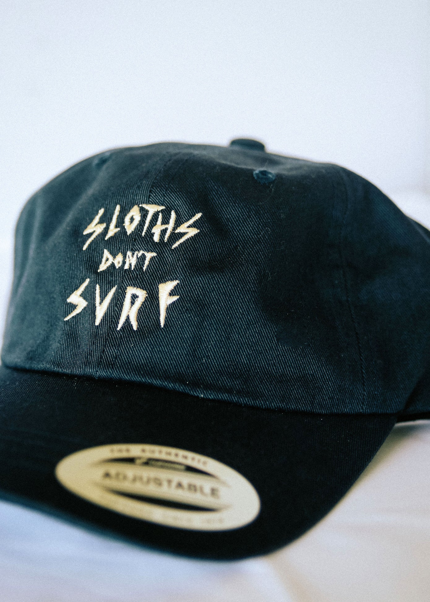 DAD HAT - SLOTHS DON'T SURF NAVY