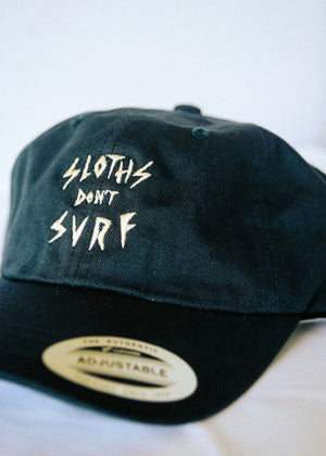 DAD HAT - SLOTHS DON'T SURF NAVY