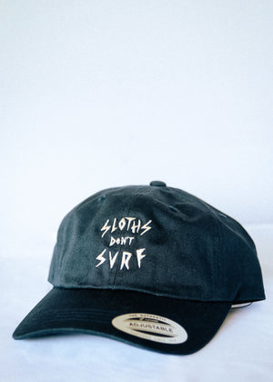 DAD HAT - SLOTHS DON'T SURF NAVY